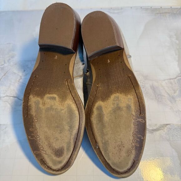 Sam Edelman Petty Suede Ankle Bootie • Neutral Tan • Size 8 - Picture 6 of 13